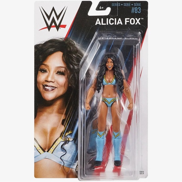 WWE Alicia Fox Figure in Blue and Black Gear 2017 series 83